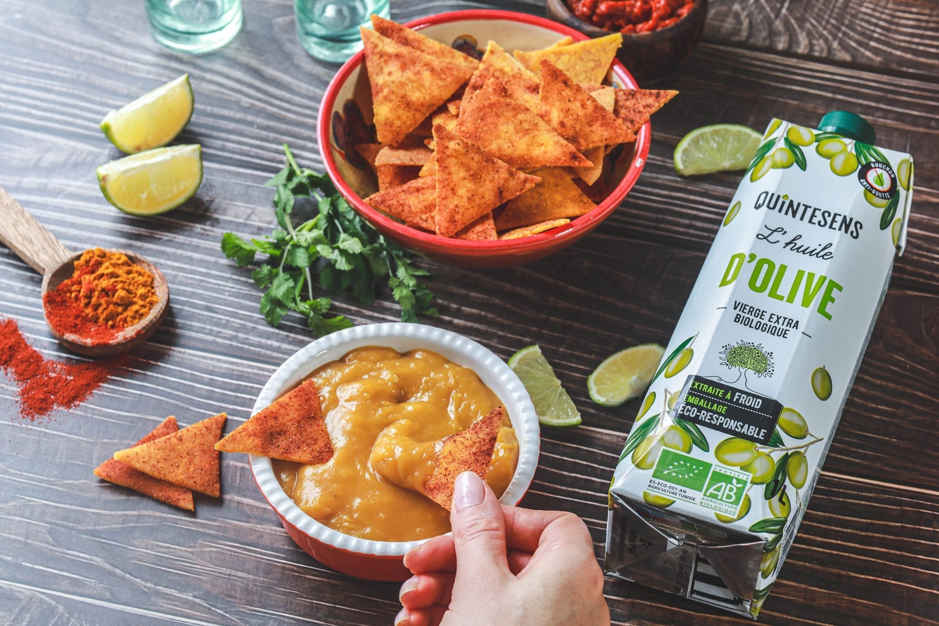 Chips tortilla au maïs