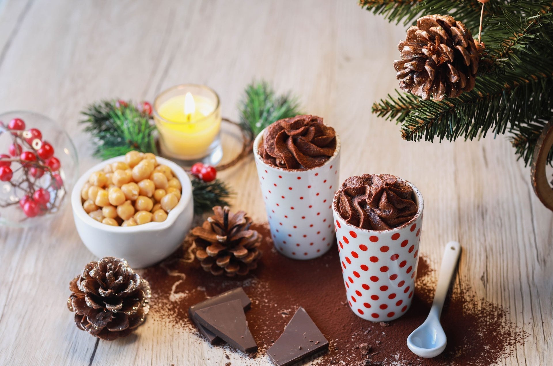 Mousse au chocolat vegan