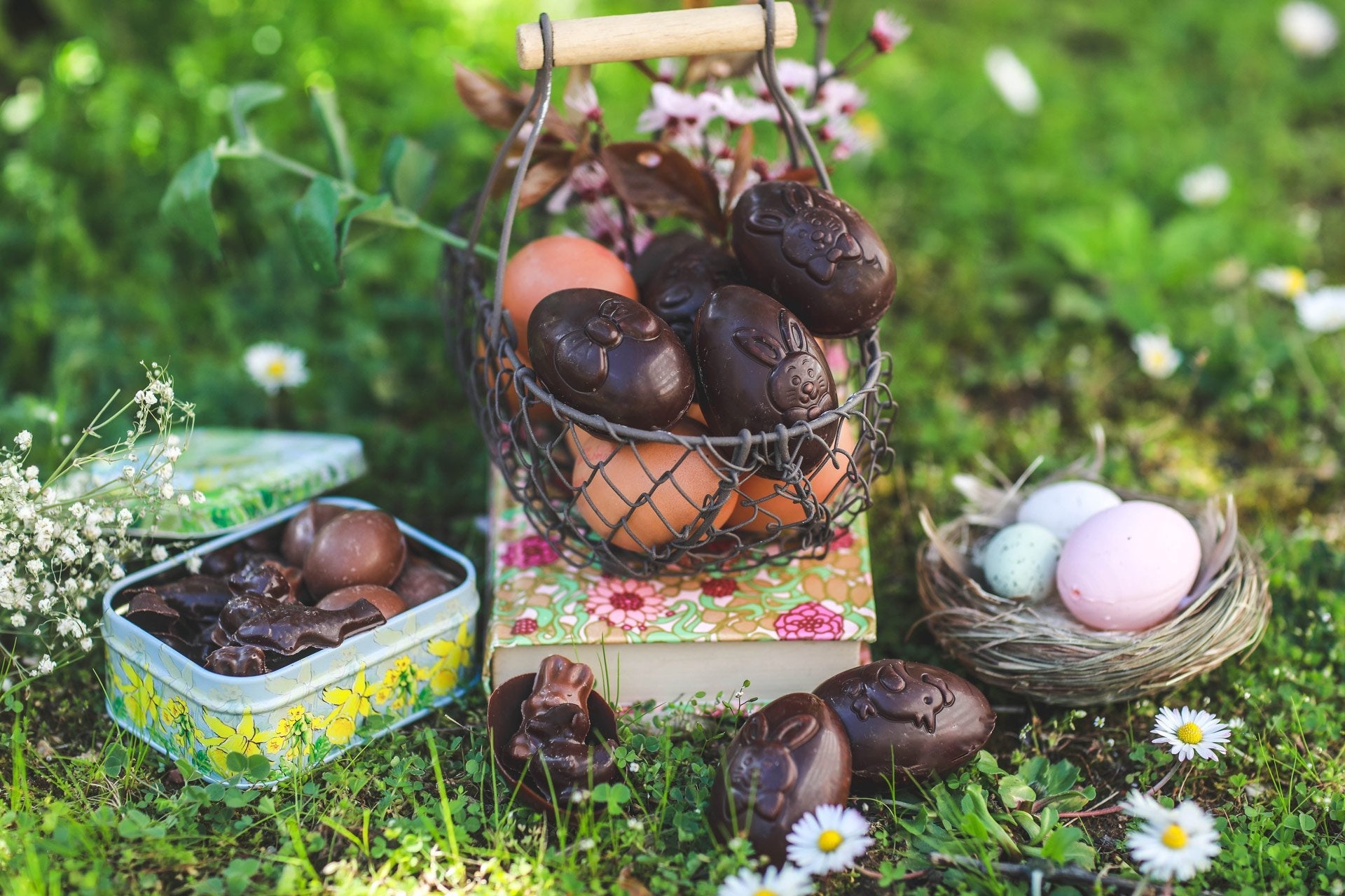 Oeuf de Pâques maison
