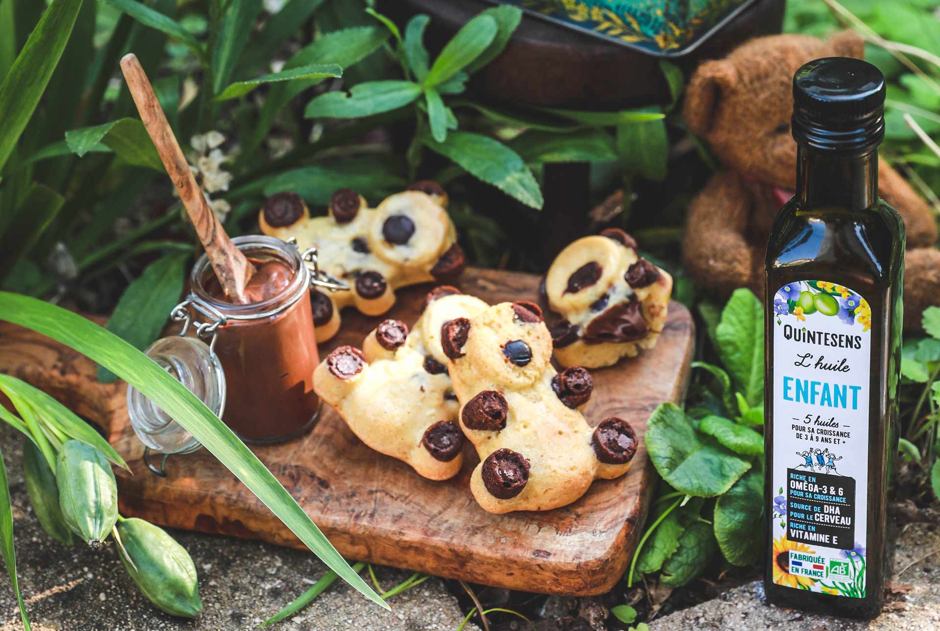 Oursons moelleux vanille et cacao