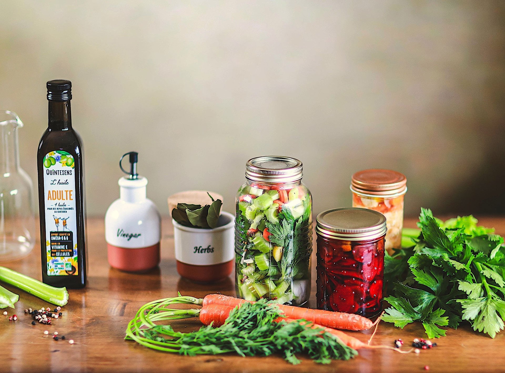 Pickles de légumes express