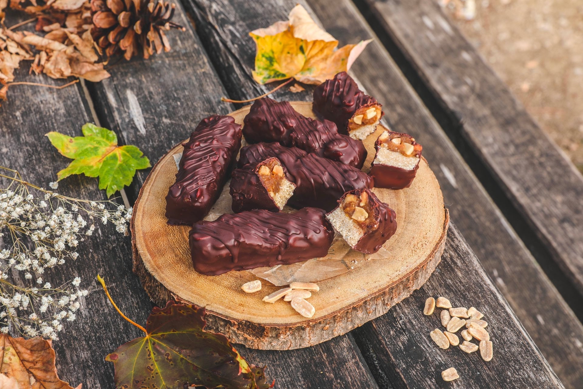 Snickers vegan maison