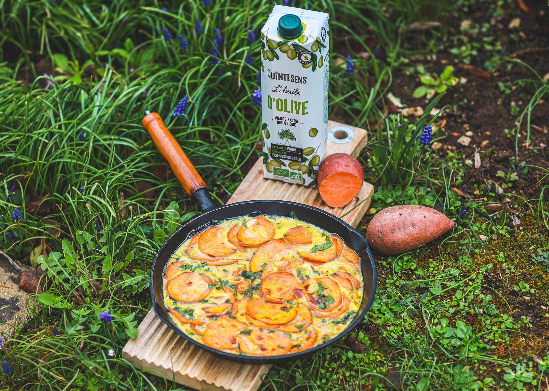 Tortilla à la patate douce