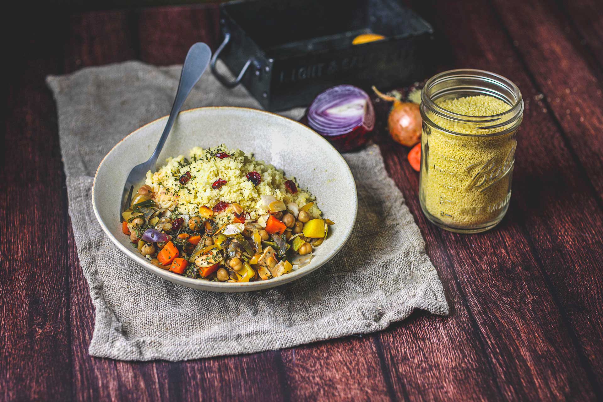 COUSCOUS DE LÉGUMES