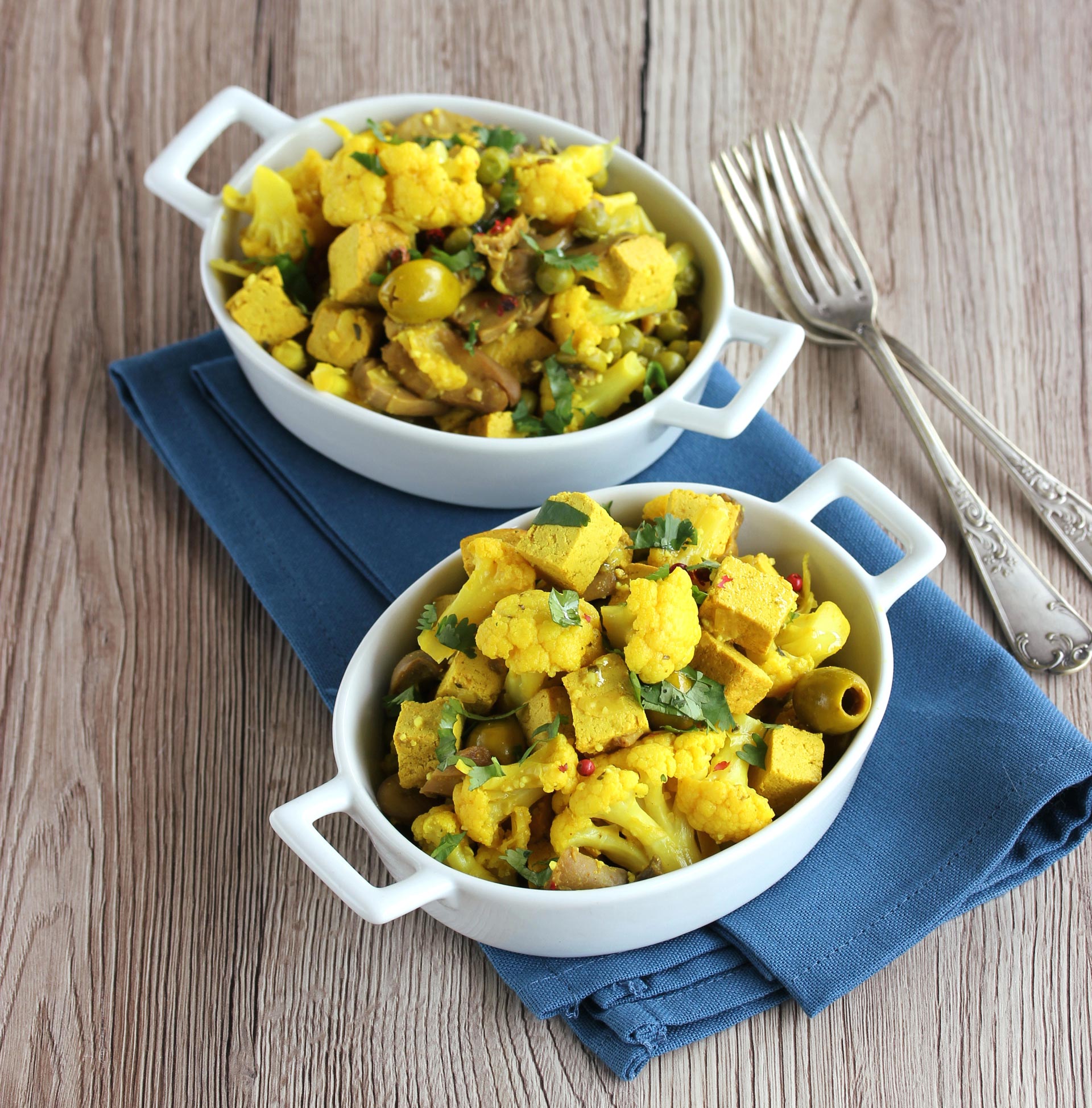 Recette de colombo vegan à l'huile santé 50 ans et plus