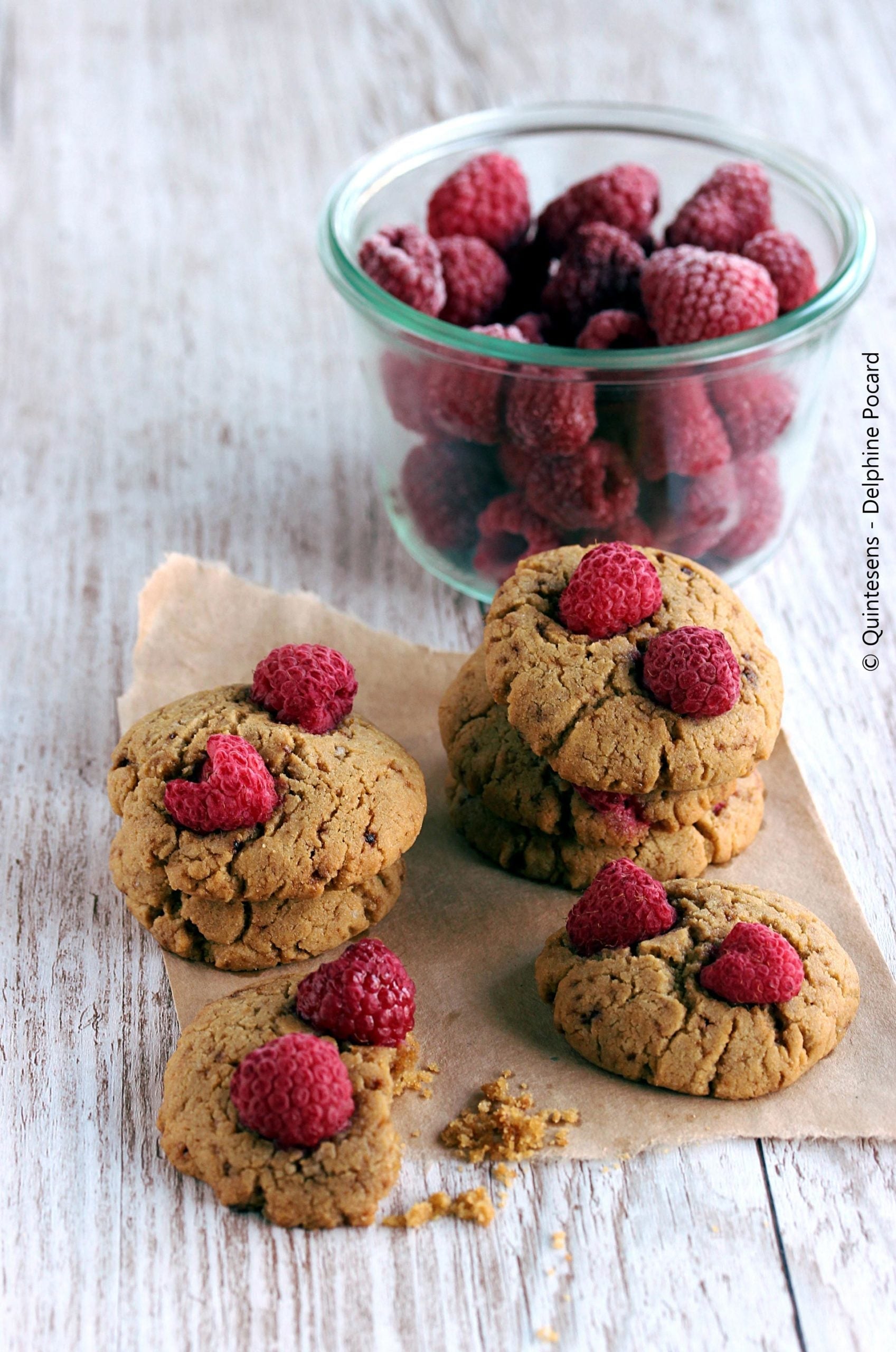 COOKIES BÉBÉ AUX FRAMBOISE SANS GLUTEN (DÈS 14 MOIS)