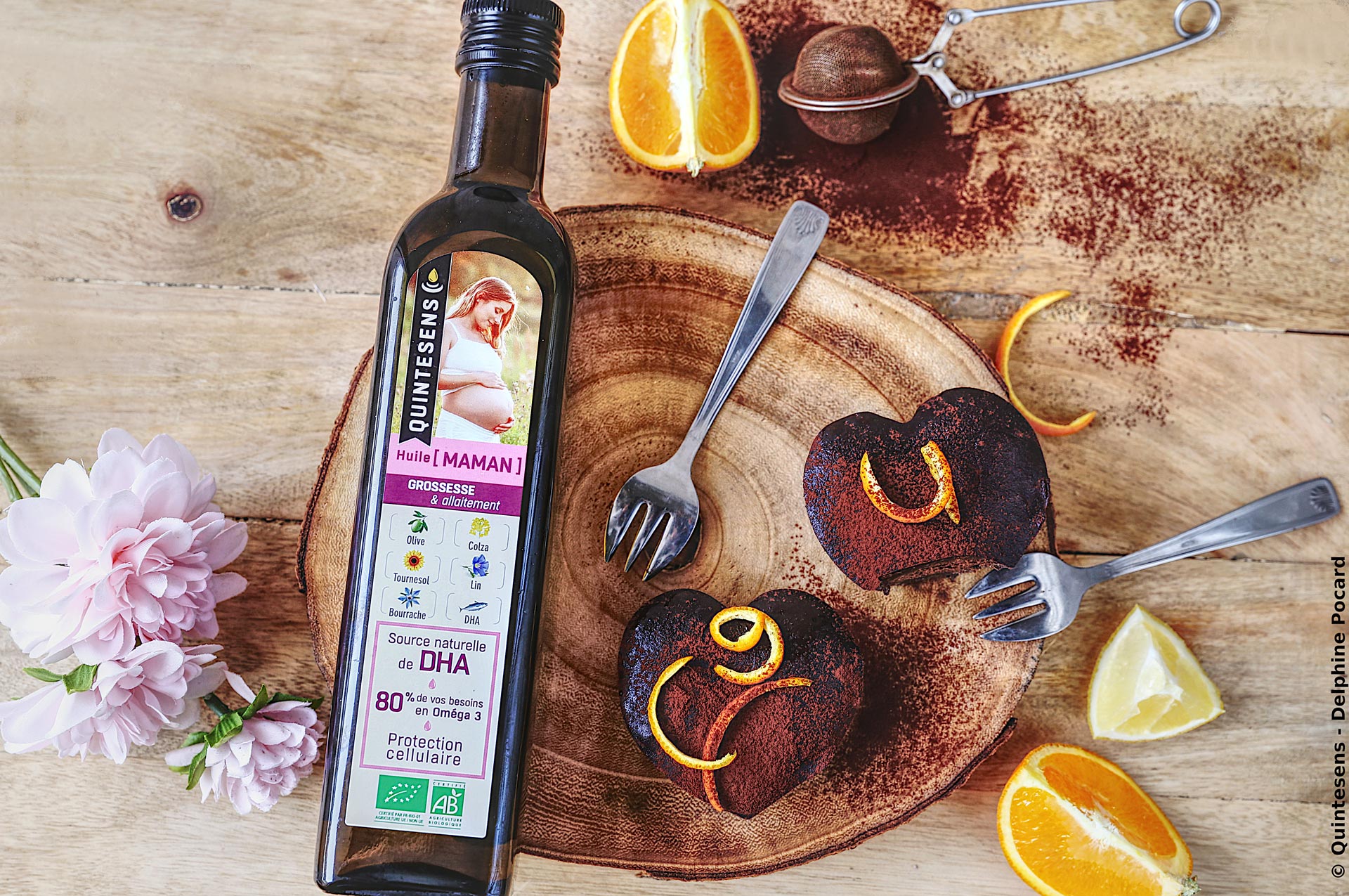 Petits gâteaux tout choco  la Saint-Valentin