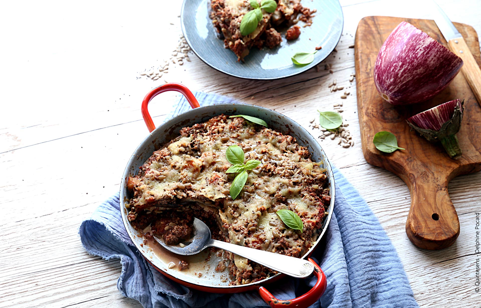Moussaka aux petites graines
