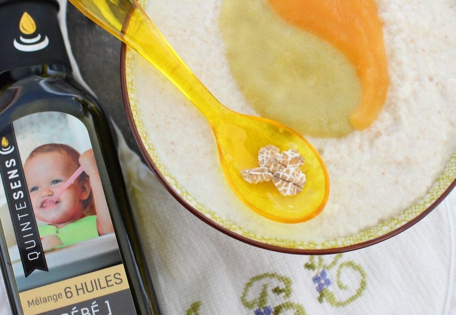 Porridge poire carotte - Dès 10-12 mois