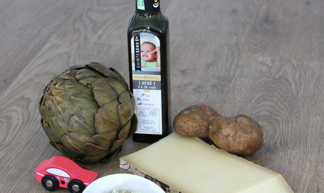 La recette du mois: Purée d'Artichaut au Comté