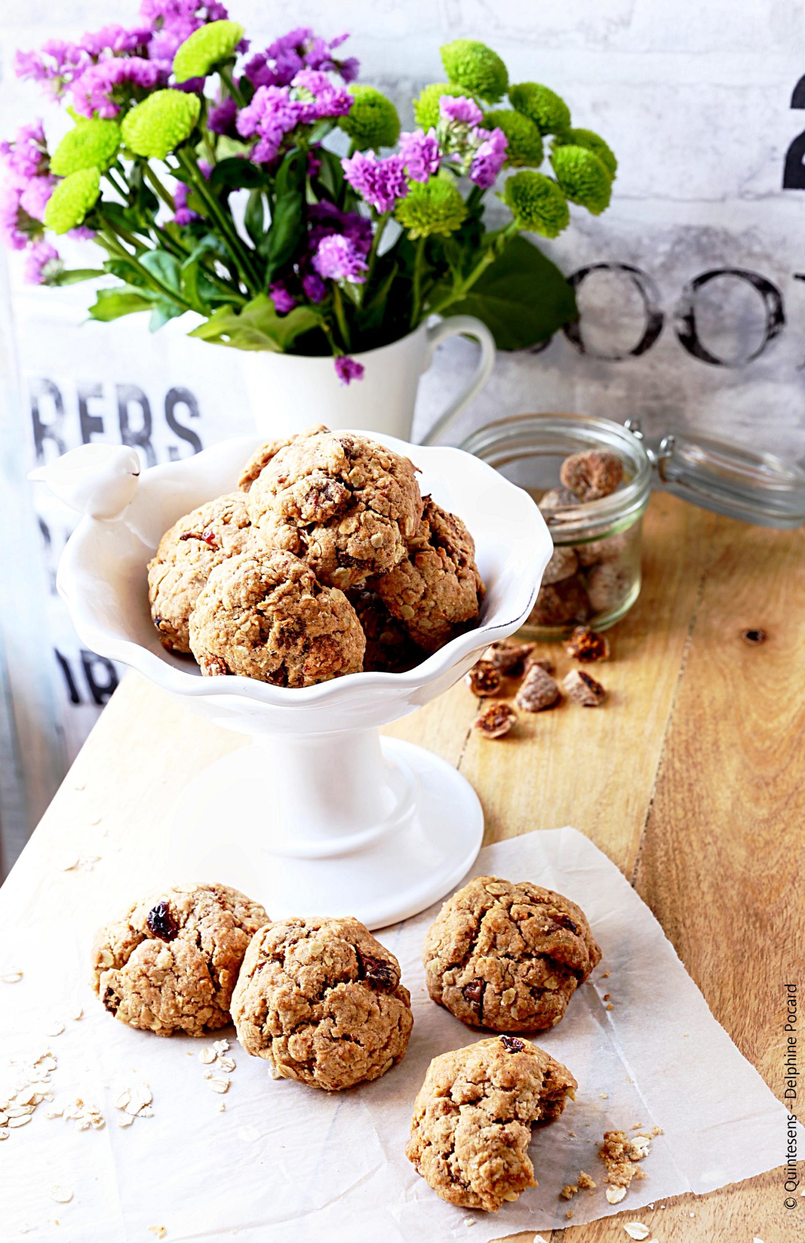 ROCK CAKE À LA FIGUE ET AVOINE