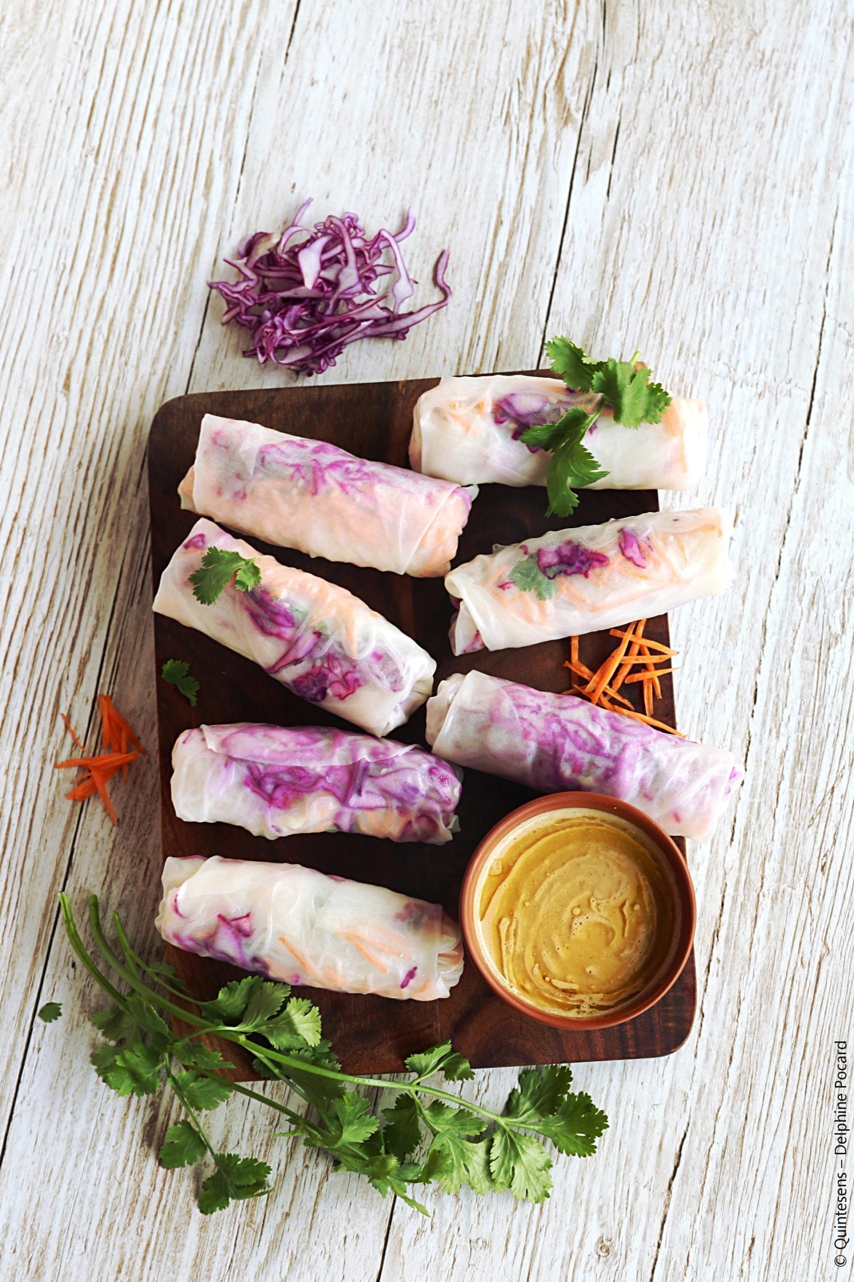 ROULEAUX DE PRINTEMPS VÉGÉTAL