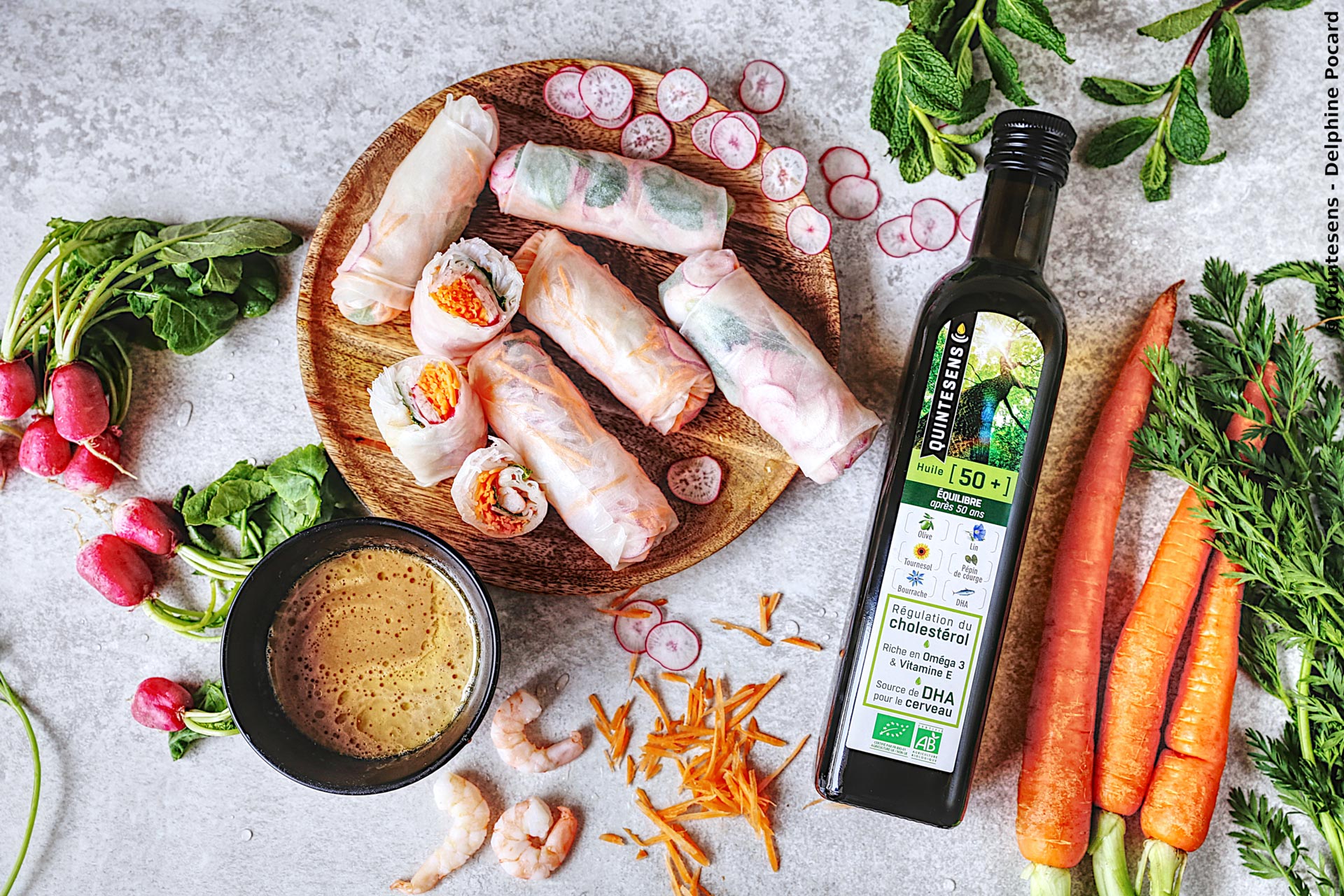 Rouleaux de printemps vitalité