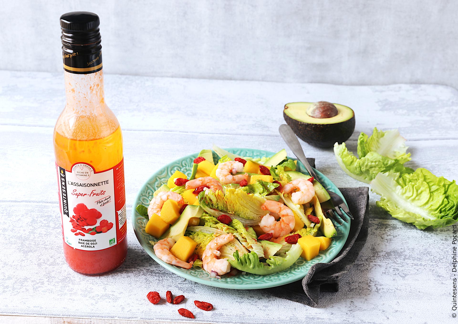 image salade salsa mangue goji 1