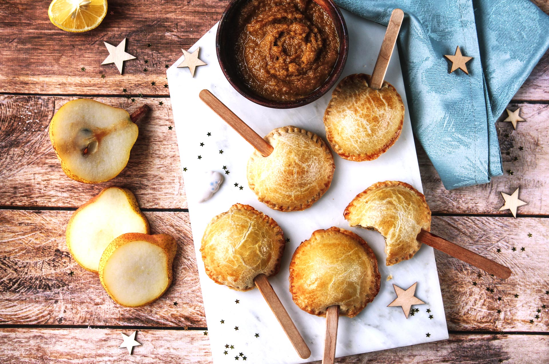 Sucettes galette des rois à la normande !