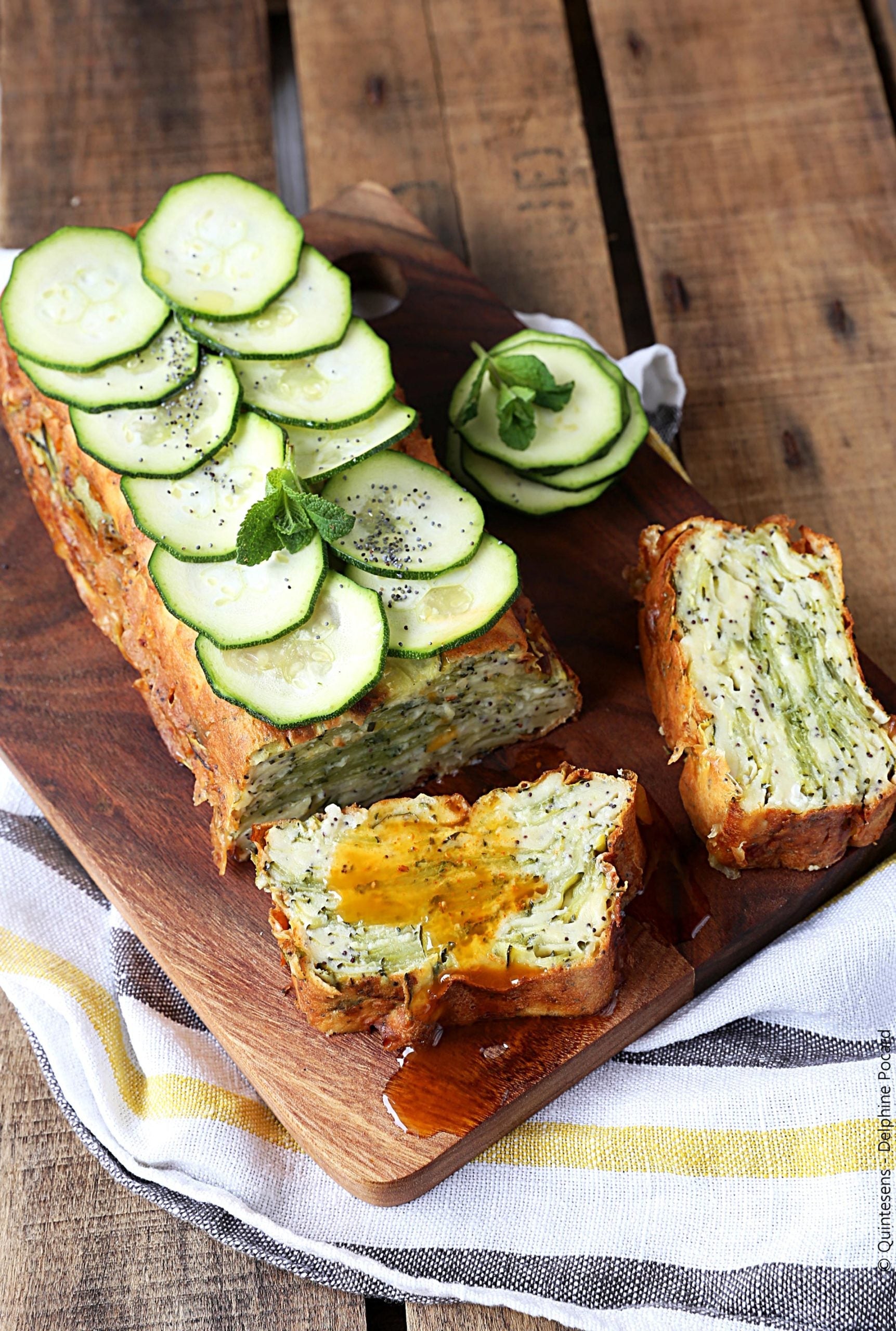 Terrine invisible courgette et menthe