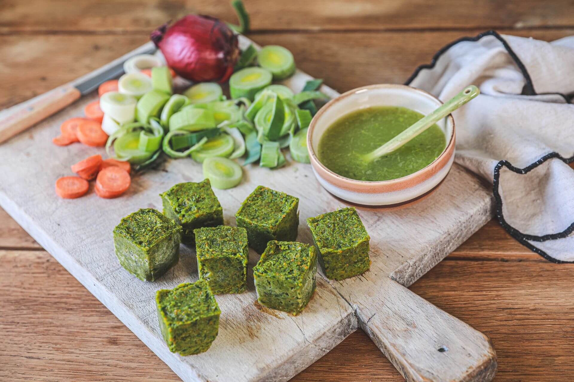 Bouillons de légumes maison