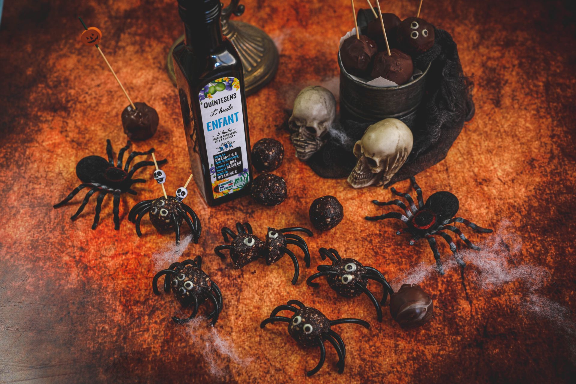 ARAIGNÉES MYSTÈRE HALLOWEEN