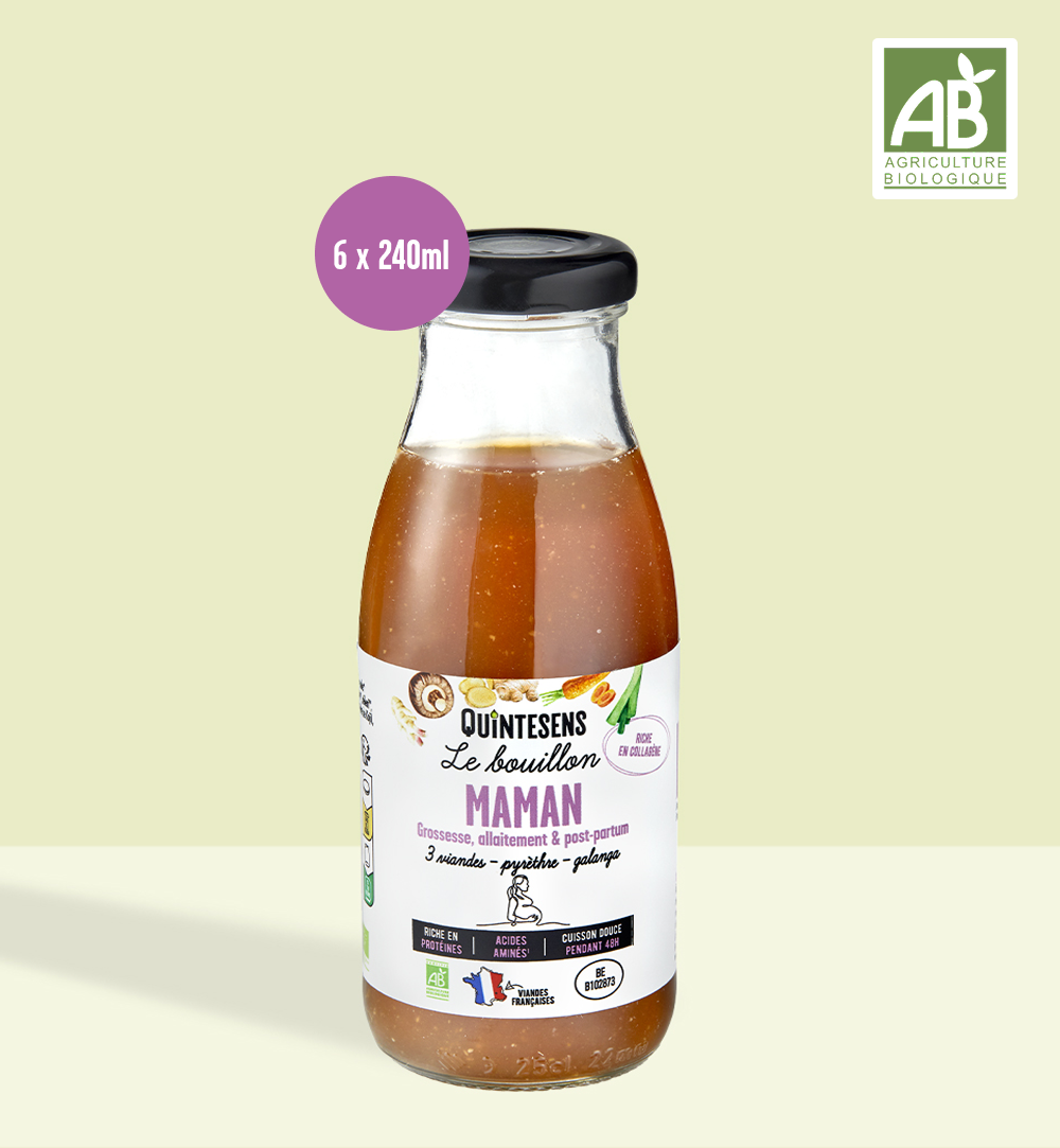 Mom's Broth 6x240ml - Quintesensbio