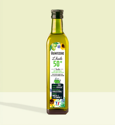 Bouteille d'Huile 50+ Quintesens
