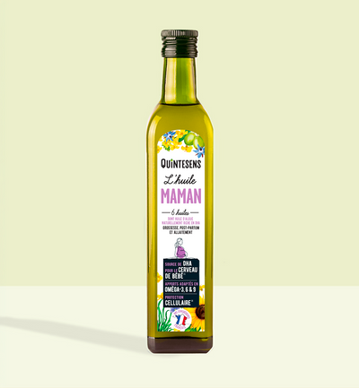 Bouteille d'Huile Maman Quintesens
