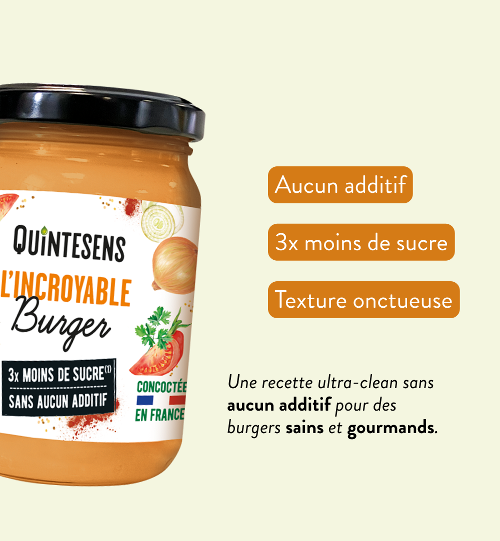 L'incroyable sauce burger Quintesens