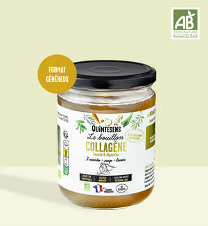 Bocal de 515 ml du bouillon Collagène Quintesens