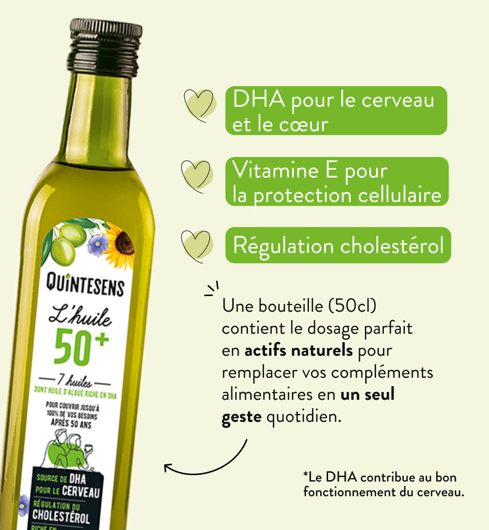 L'huile 50+