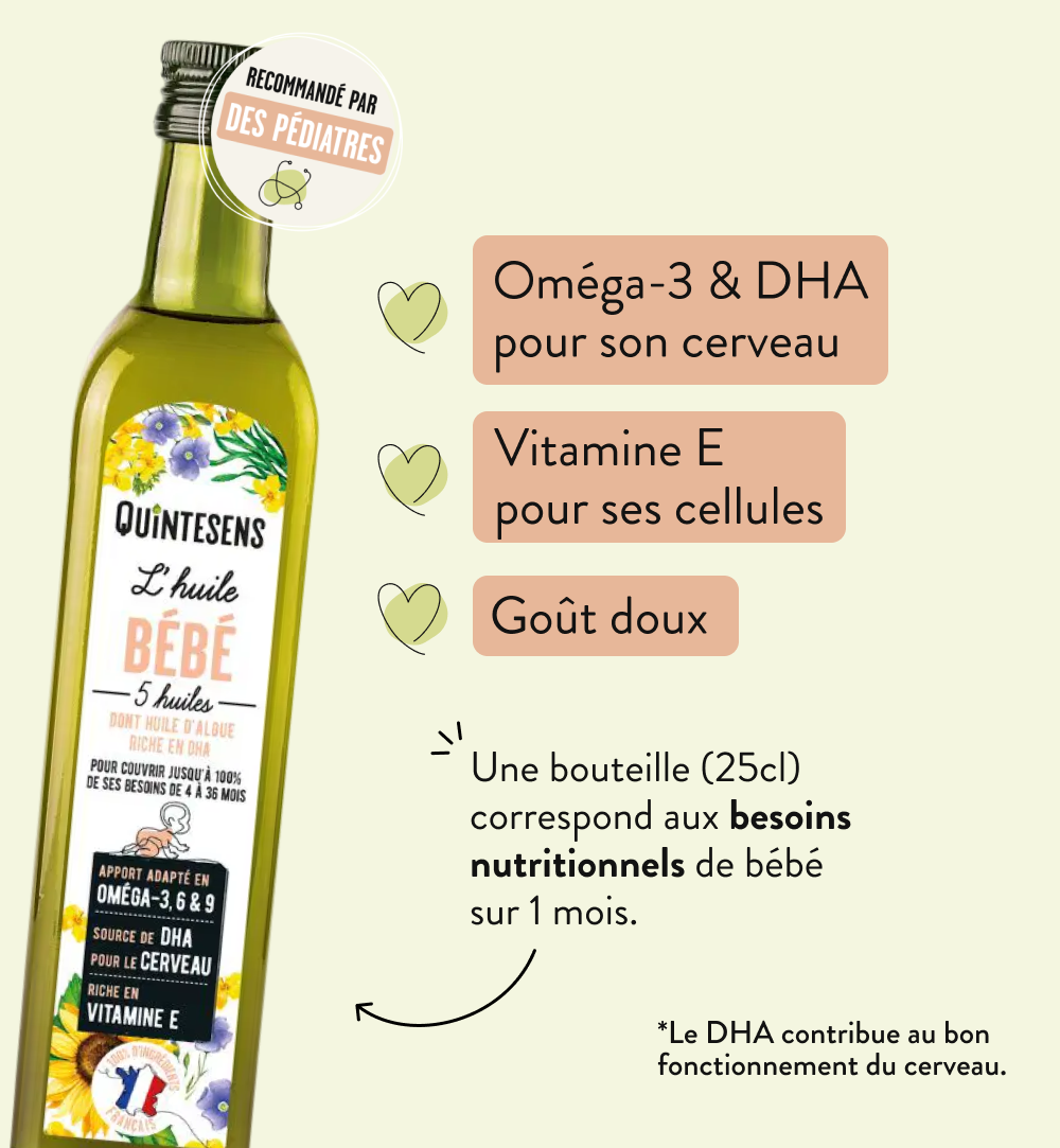 L’huile bébé Quintesens
