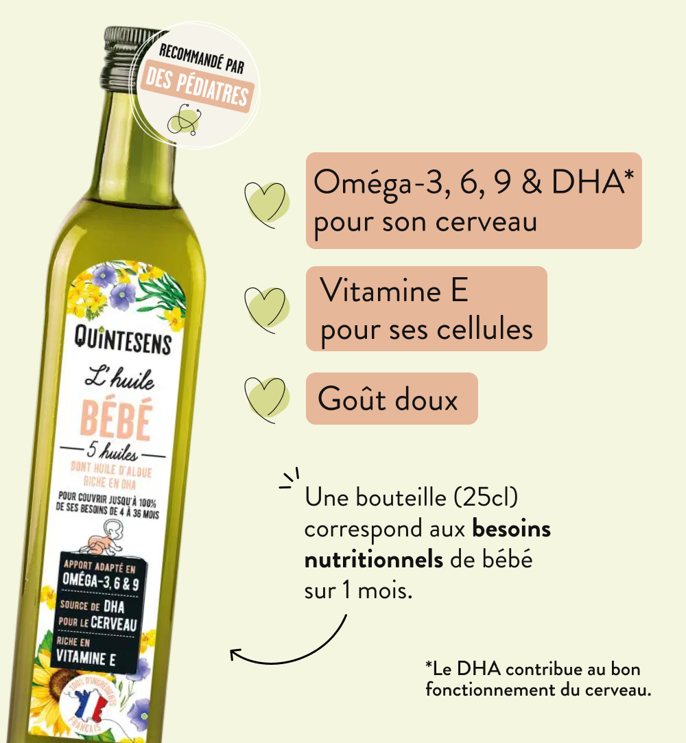 L’huile bébé Quintesens