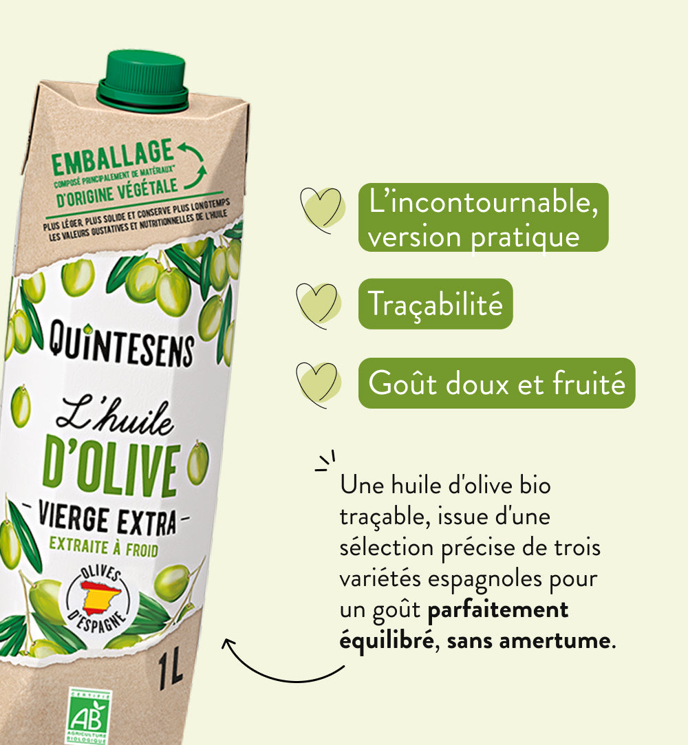 Quintesens Organic Extra Virgin Olive Oil - 1L — photo 2