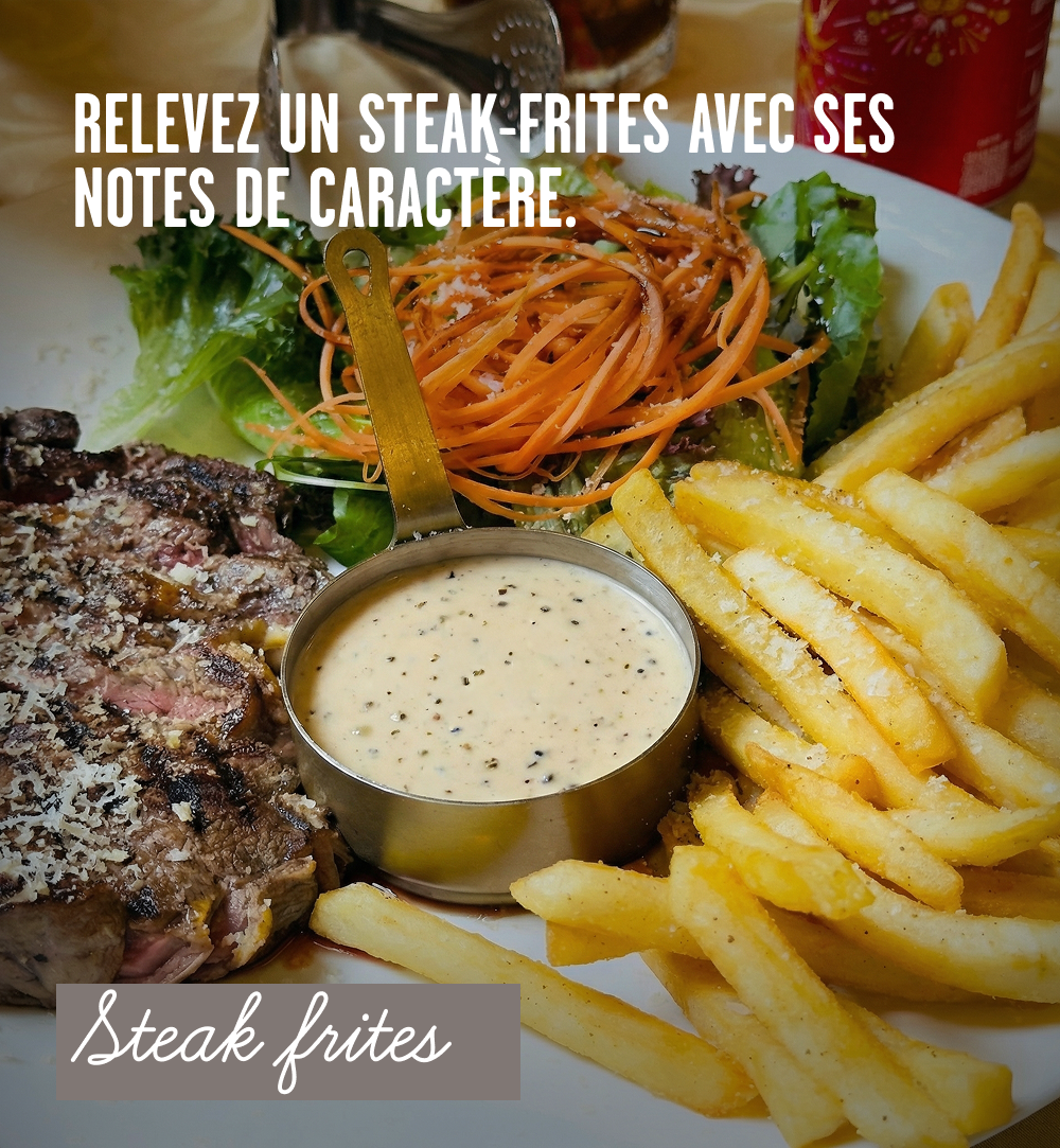 L'incroyable sauce poivre