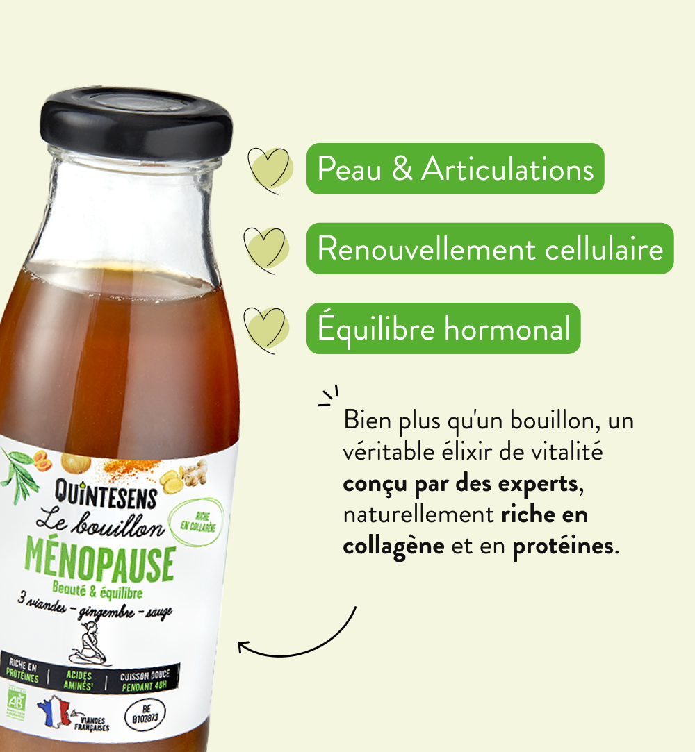 Le bouillon Ménopause