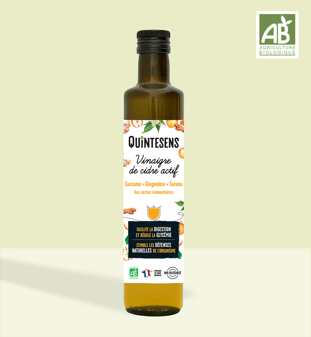 Le vinaigre de cidre actif aux vertus Immunitaires