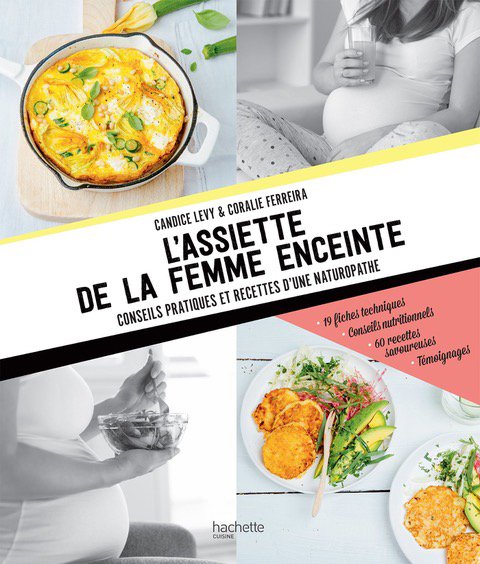 couverture assiette de la femme enceinte livre 2018