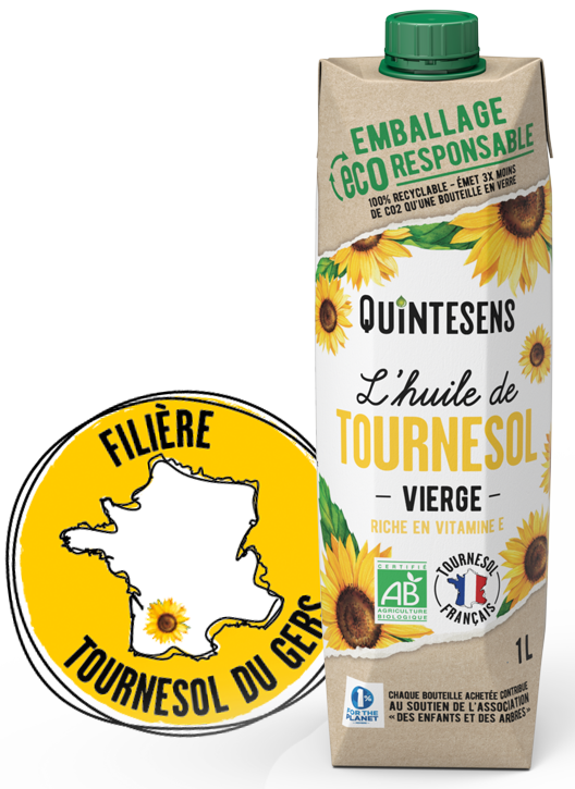 Huile de tournesol bio du Qc - Vrac Sur Roues