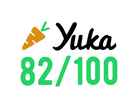 Score Yuka 82/100